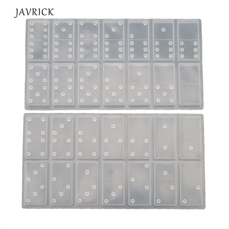 Силиконовое домино ручной работы форма для литья из смолы игра эпоксидная смола