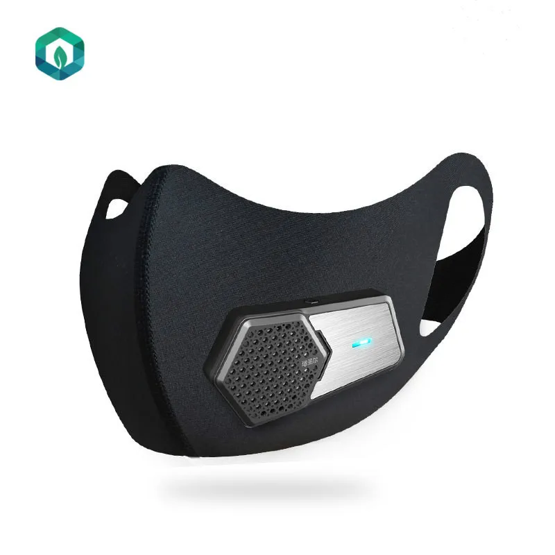 Умная электрическая Пыленепроницаемая маска против смога PM2.5 Спортивная