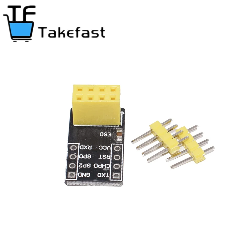 ESP-01 Esp8266 ESP-01S модель последовательного макета ESP8266 адаптер для модуля трансивера
