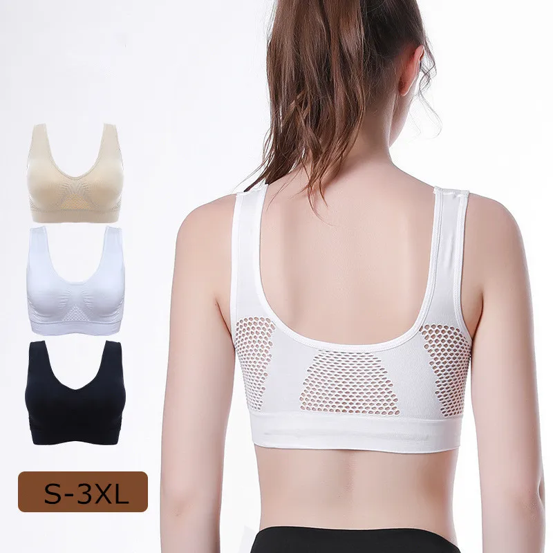 

Plus Size Bras For Women Seamless Bra BH Wire Free Soutien Gorge Ladies Comfort Underwear Push Up Gather Brassiere with Pads