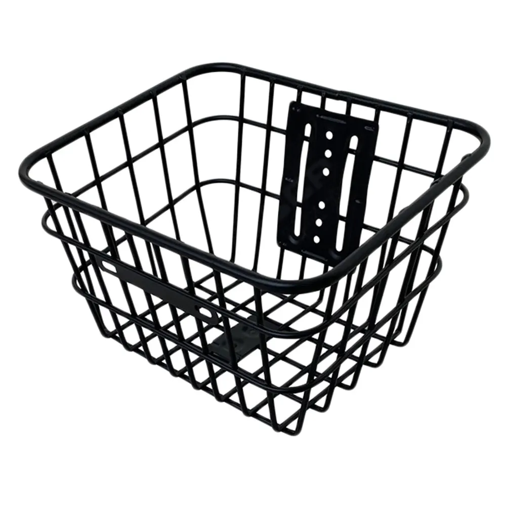 

Железная корзина для хранения, складная корзина, прочная подвесная корзина, корзина на руль спереди для езды на велосипеде