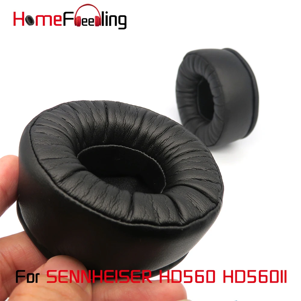 

homefeeling Ear Pads for Sennheiser HD560 HD560II Headphones Ear Cushions Thicken Velour Sheepskin Leather Earpads Replacement