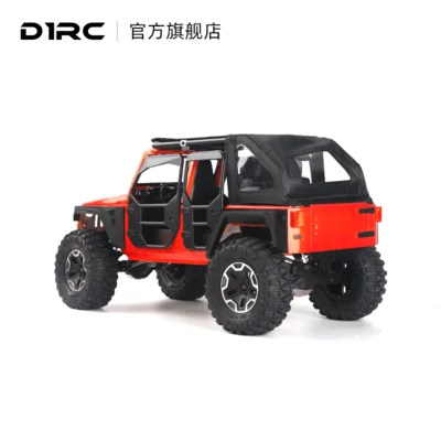 D1RC 2020 черный knightRock металлический rc Гусеничный автомобиль 1/10 RC Racing 310 мм Колесная