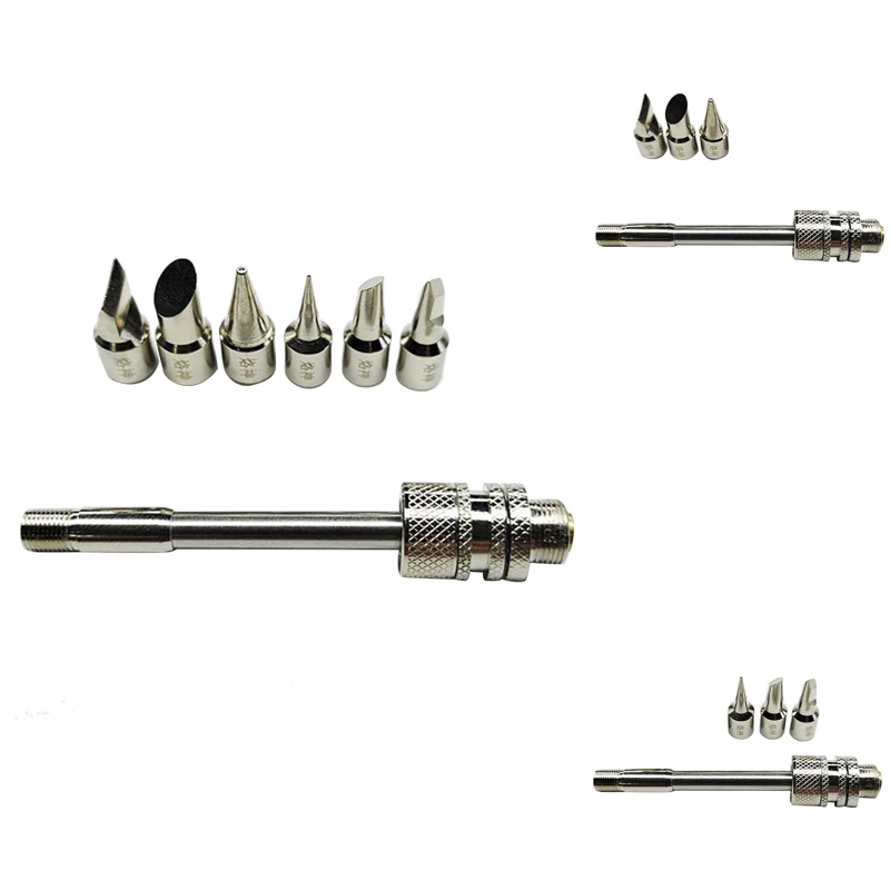 

510 Electric Soldering Iron Welding Tools 20-100W Cutter Head Silver