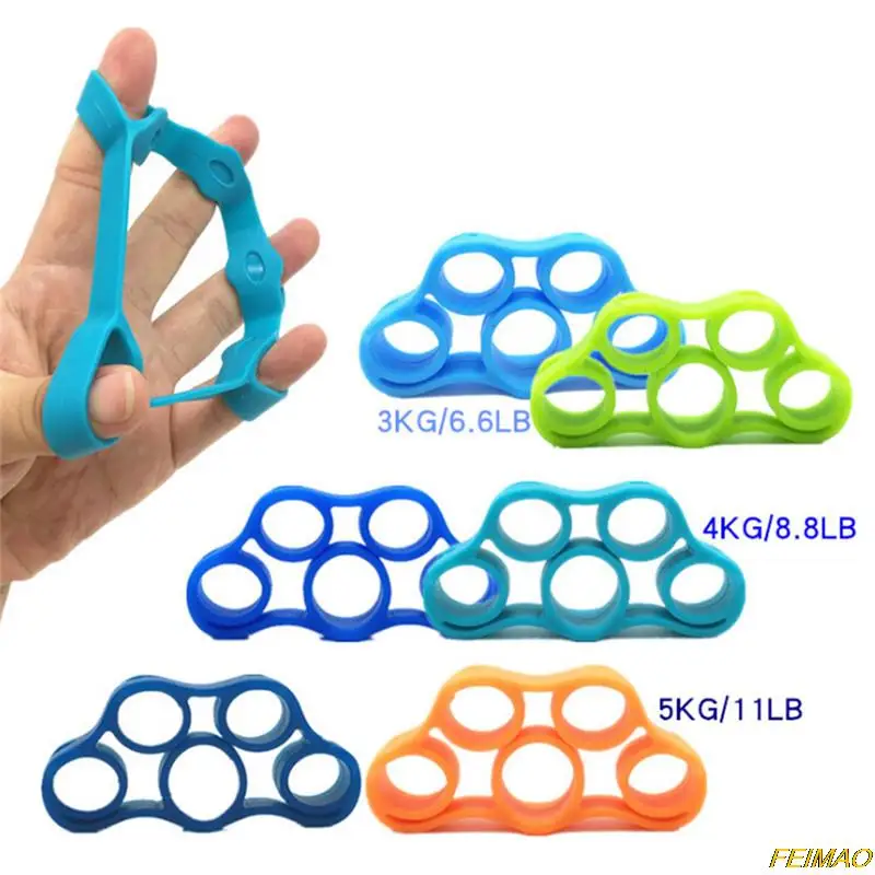 

1 Pc Finger Expander Resistance Hand Gripper Silicone Exercise Hand Grip Wrist Strength Trainer Finger Exerciser Bands Fitness