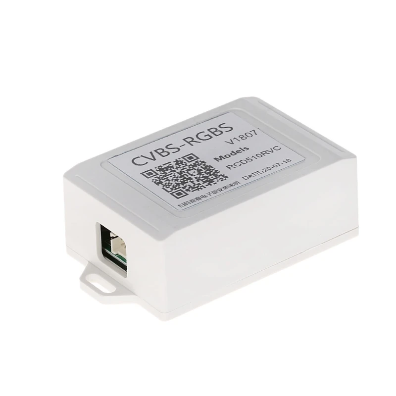 Автомобильная резервная камера заднего вида RGB в AV конвертер адаптер для