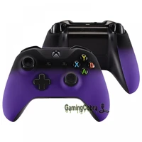 extremerate soft touch purple upper housing shell with side rails panel replacement part for xbox one s one x controller