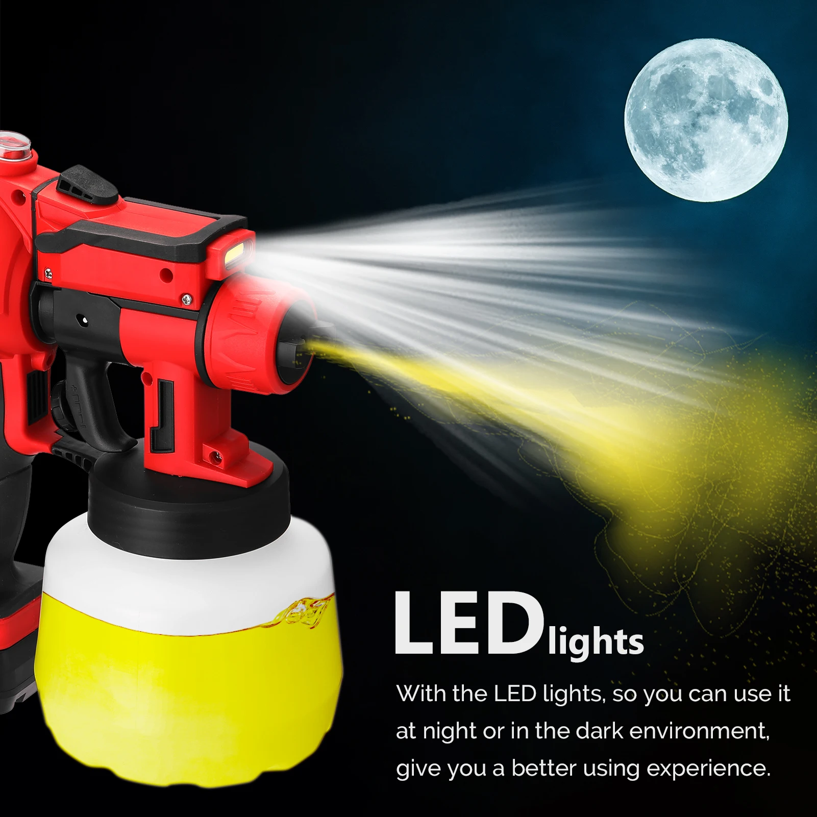 

20V Portable Cordless Electric Spray Machine Home Household Indoor Outdoor Office Hotel Sterilizing Spray Tool Utility Tool