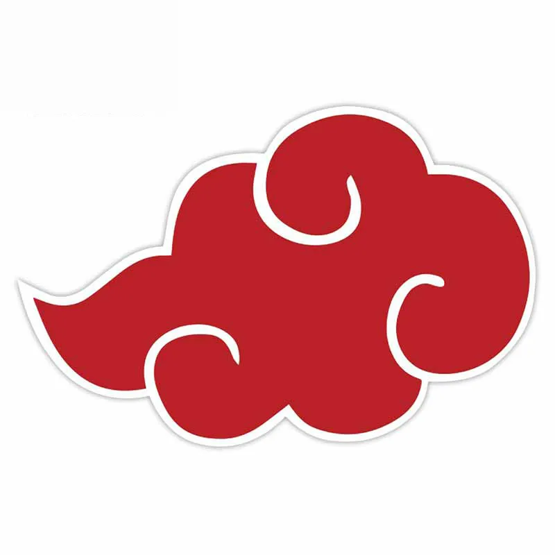 

Dawasaru Akatsuki Sign Vinyl Car Stickers Laptop Windshield Car Door Scratch-proof Waterproof Decal,13cm*12cm