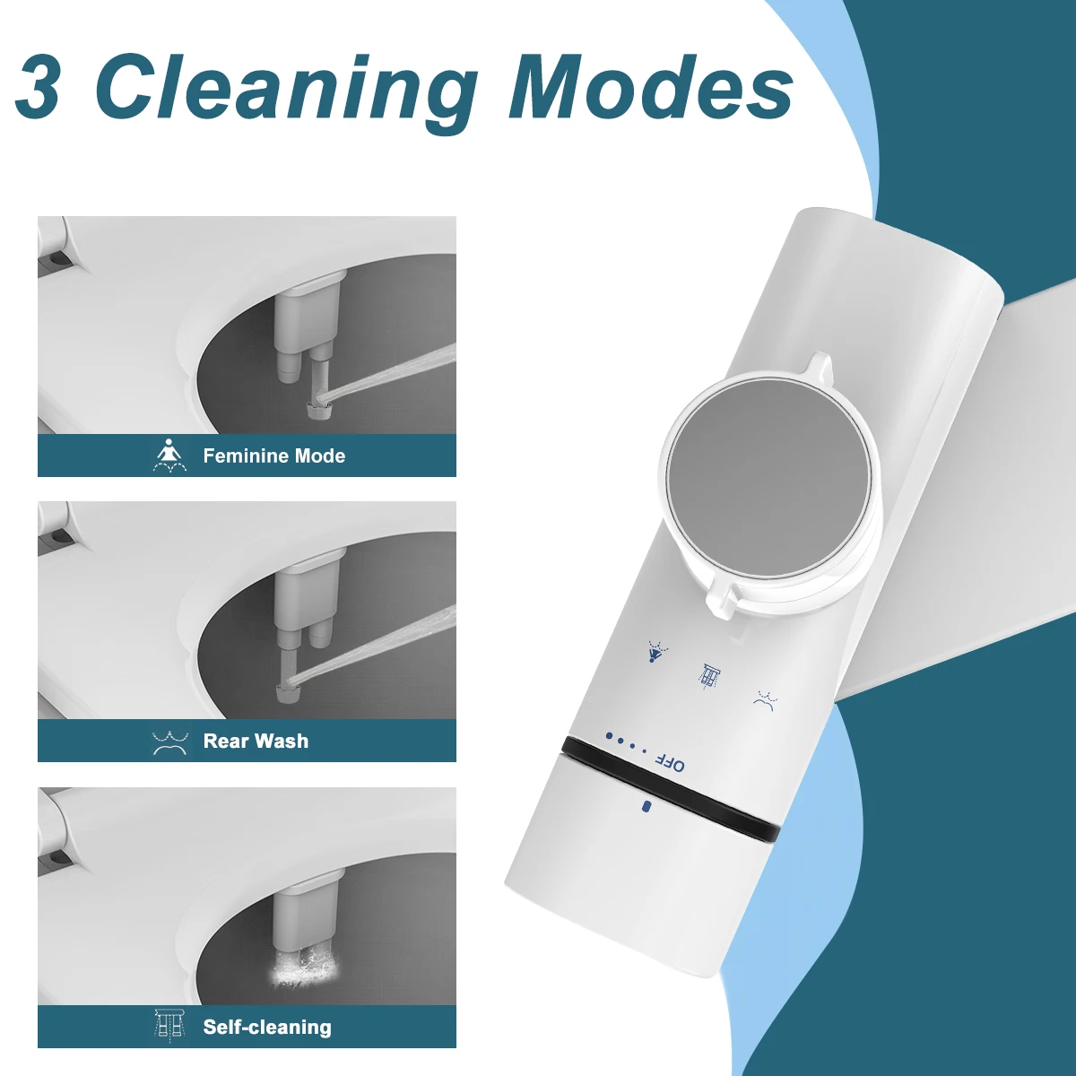 SOOSI Новое приспособление для сиденья унитаза биде ультратонкое давление воды