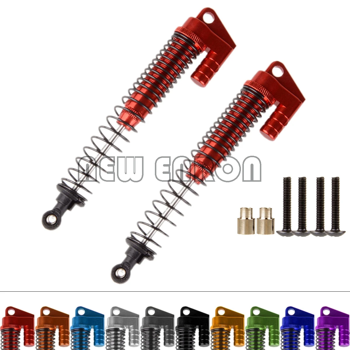 

Новинка ENRON металлический 2P демпфер с двойной подвеской амортизатор 80-116 мм S180007 для радиоуправляемого 1/10 гусеничного автомобиля для скалол...