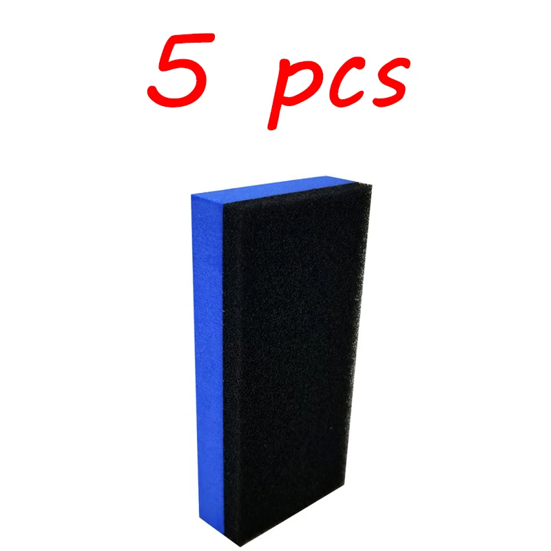 only 5 pcs sponge Полироль для автомобиля, супер гидрофобное покрытие из стекла, уход за краской мотоцикла, защита от царапин, автохимия, стекольное покрытие, жидкое керамическое покрытие для автомобиля - Color: only 5 pcs sponge