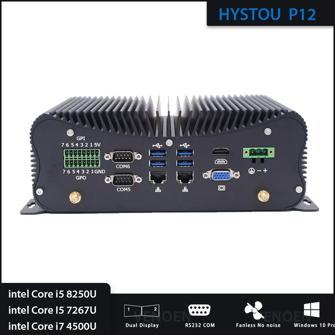 Мини-ПК Intel Core i5 8250U 7267U 4200U i7 4500U с 14-контактным GPIO LPT портом DB9 COMs CMOS ATX крошечный