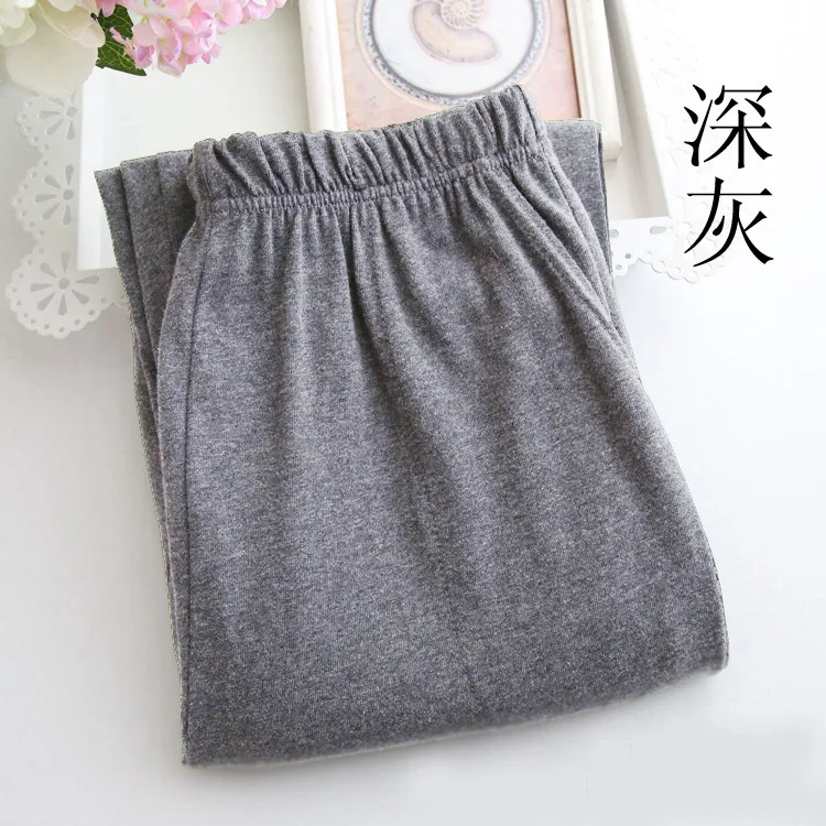 

Fdfklak Long Sleeping Pants Spring Summer New Lounge Wear L XL XXL 3XL Plus Size Deep/Light Gray Men's Pajama Pants