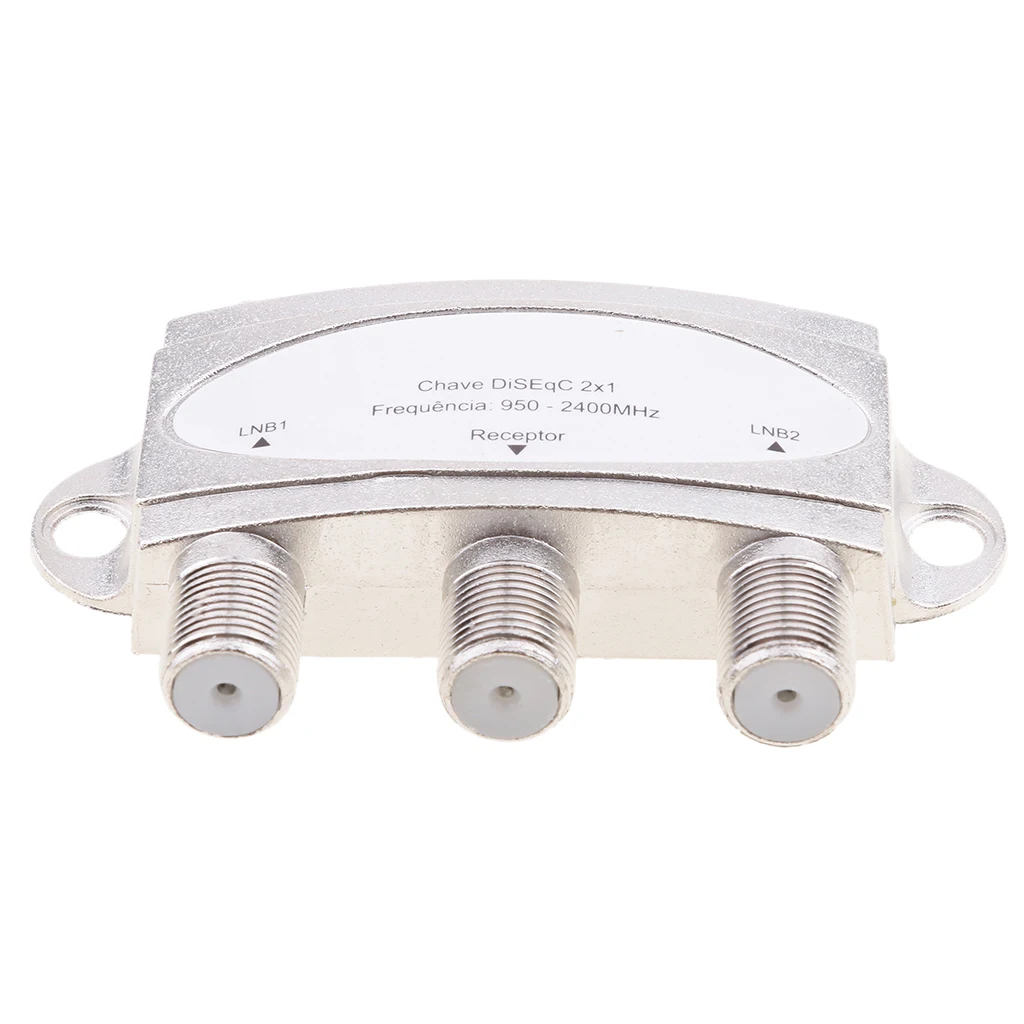 Водонепроницаемый спутниковый переключатель DISEqC 2x1 LNB LNBF для аэрофотосъемки