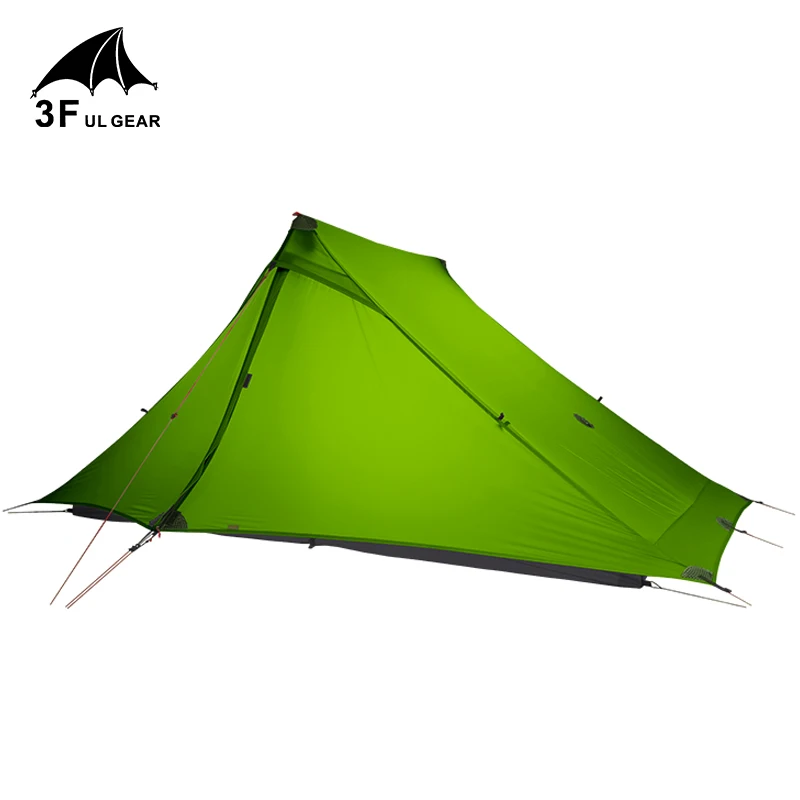 3F UL Gear LanShan2 PRO Double 20D с силиконовым покрытием 2 человека палатка для альпинизма 3 4
