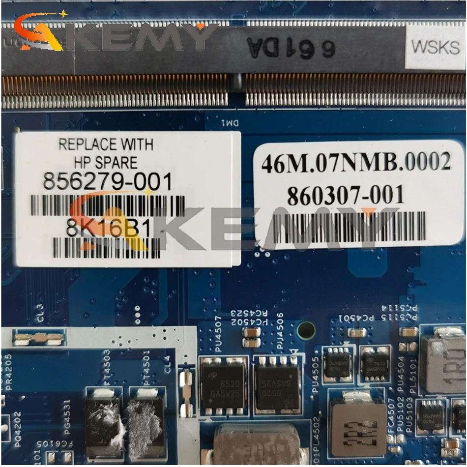 

For HP X360 15-AQ 15257-2N 856279-601 SR2EY I5-6200U DDDR4 Notebook motherboard Mainboard full test 100% work