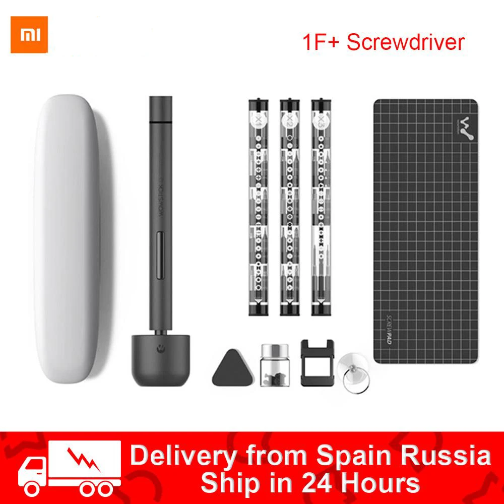 Набор мини отверток Xiaomi Wowstick 1F + Pro комплект насадок из сплава корпус со
