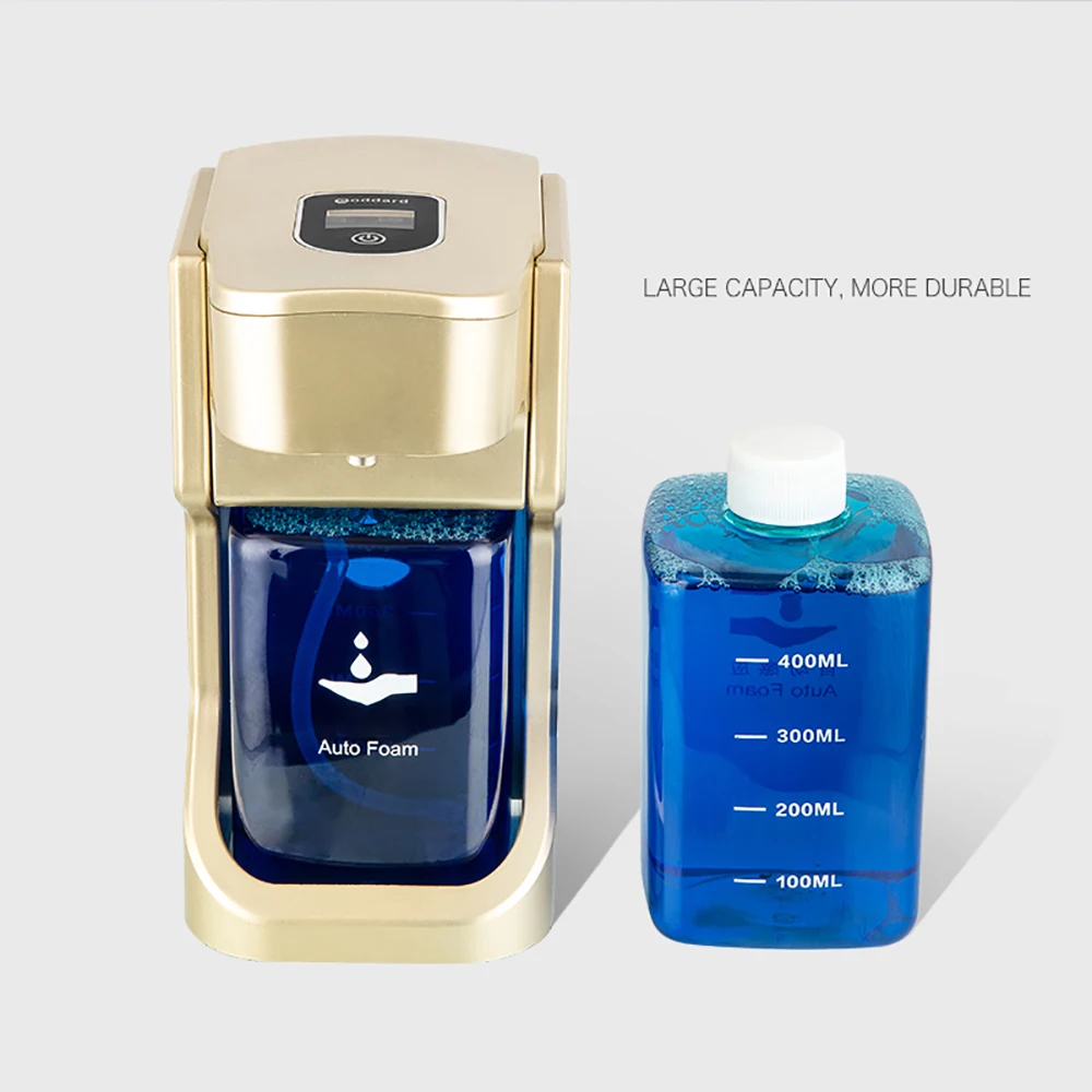 

Automatic Soap Dispenser Foaming Soap Dispenser Bathroom Kitchen Hand Sanitizer Infrared Motion Sensor Waterproof 500 ML
