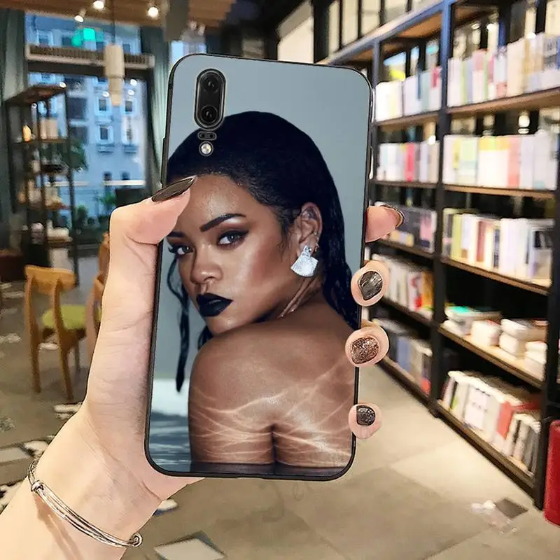 

Robyn Rihanna Fenty Singer high quality cover Phone Case For Huawei honor Mate P 10 20 30 40 Pro 10i 9 10 20 8 x Lite