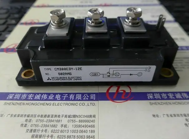 

Новый модуль Mitsubishi CM300E3Y-12E CM300E3Y12E, 1 шт.