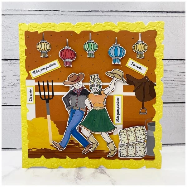 Металлические штампы с изображением животных и фермы прозрачные шаблон для