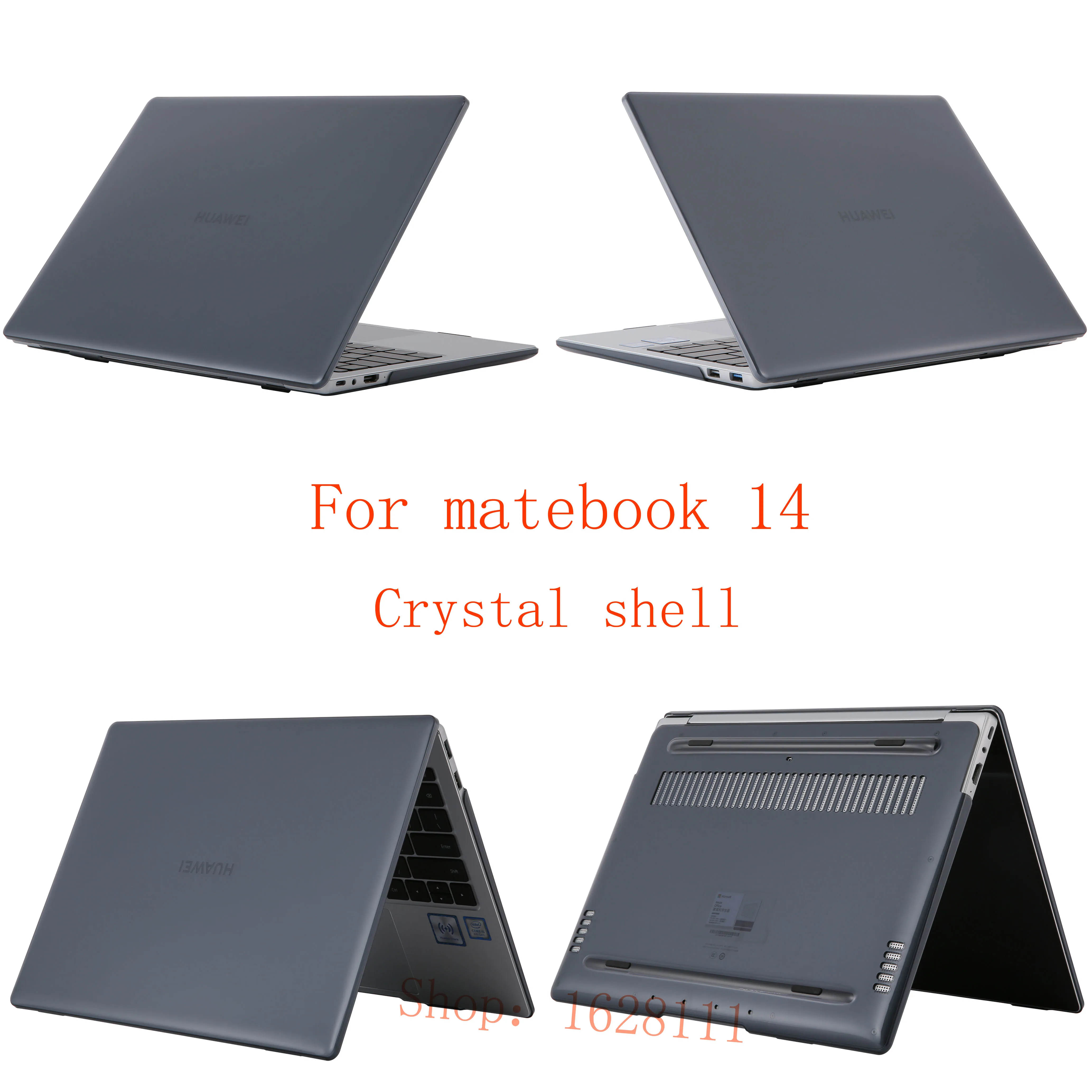 Новый 2019 Кристальный \ матовый чехол для ноутбука huawei mate book 14 дюймов Чехлы KLW W19 W29