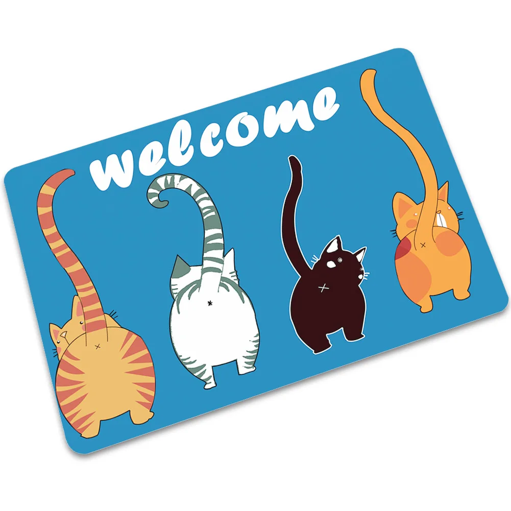 Персонализированные дверные коврики можно разрезать ультратонкие