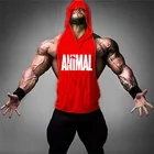 Новинка, Мужская футболка, хлопковая майка, топ для тренажерного зала, фитнеса, майка с принтом Gorilla, мужская спортивная одежда для тренировок, стринги