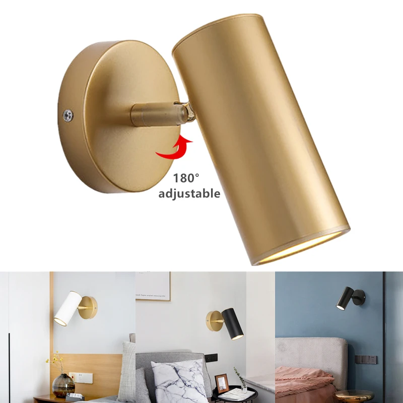

Vintage Wall Lamp 85-265V Indoor Bedroom Bedside Night Light Dining Room Adjustable Wall Lamp