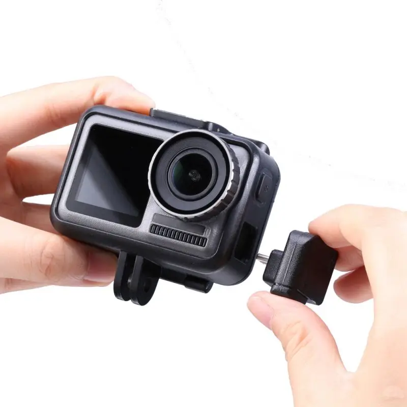 

Черный аудиоадаптер для CYNOVA, для DJI Osmo, внешний микрофон, внешний штекер 3,5 мм, для телефона, для DJI Osmo A
