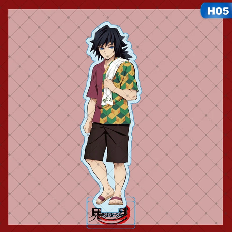 

Anime Demon Slayer Kimetsu No Yaiba Desk Stand Decoration Gift Acrylic Stand Kamado Tanjirou Nezuko Zenitsu Figure Model Holder