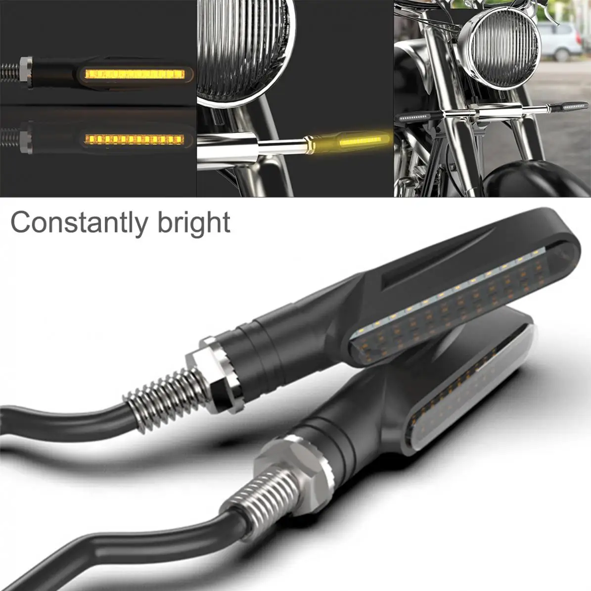 2 шт. 1 Вт 12 В мотоциклетные поворотники светодиодный светильник мигалка мигающий