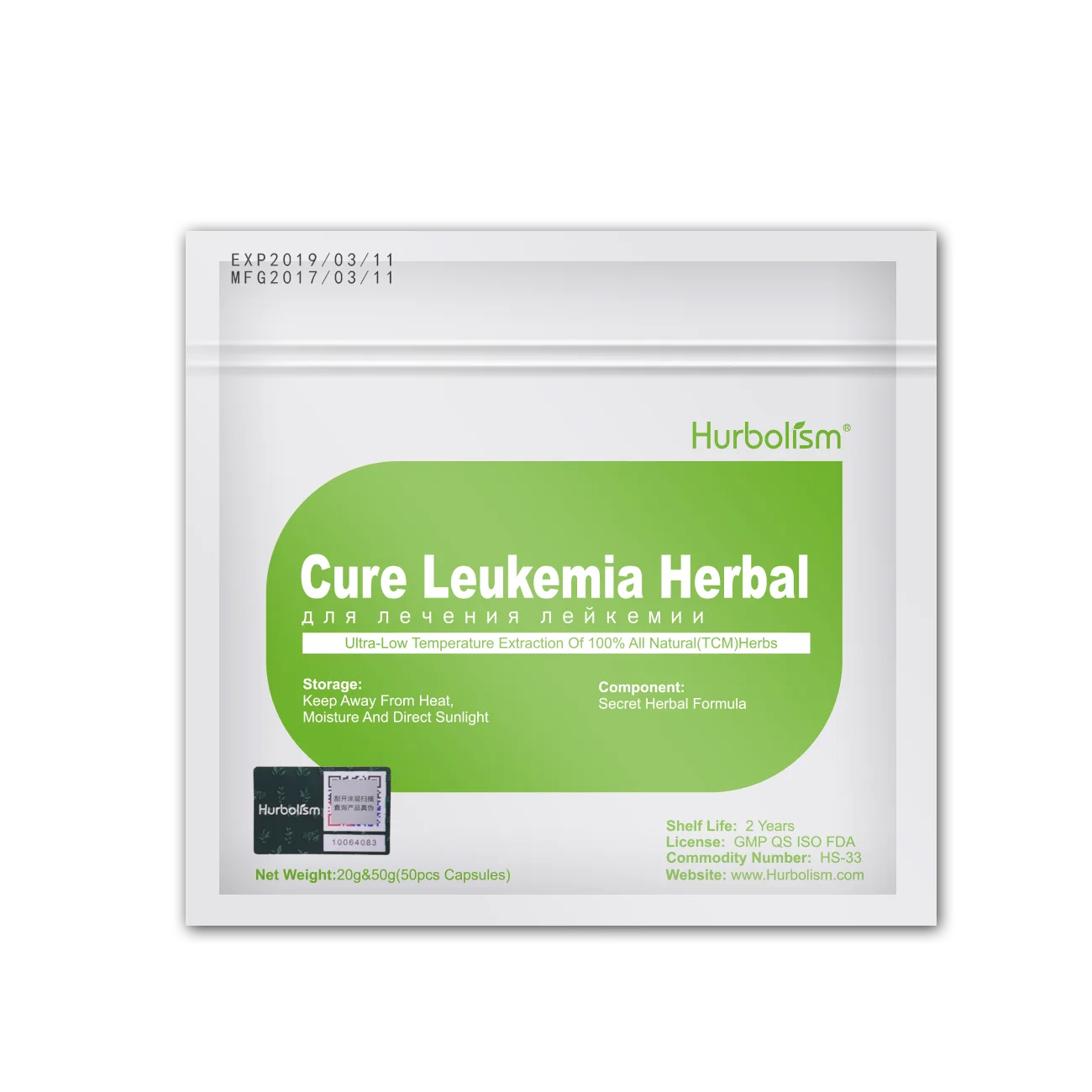 Лечение лейкемии формула экстракции трав TCM лечение кровеносных заболеваний