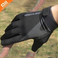 xiaomi outdoor bicycle cycling gloves men full finger touchscreen mtb bike gloves women breathable mittens fishing riding glove