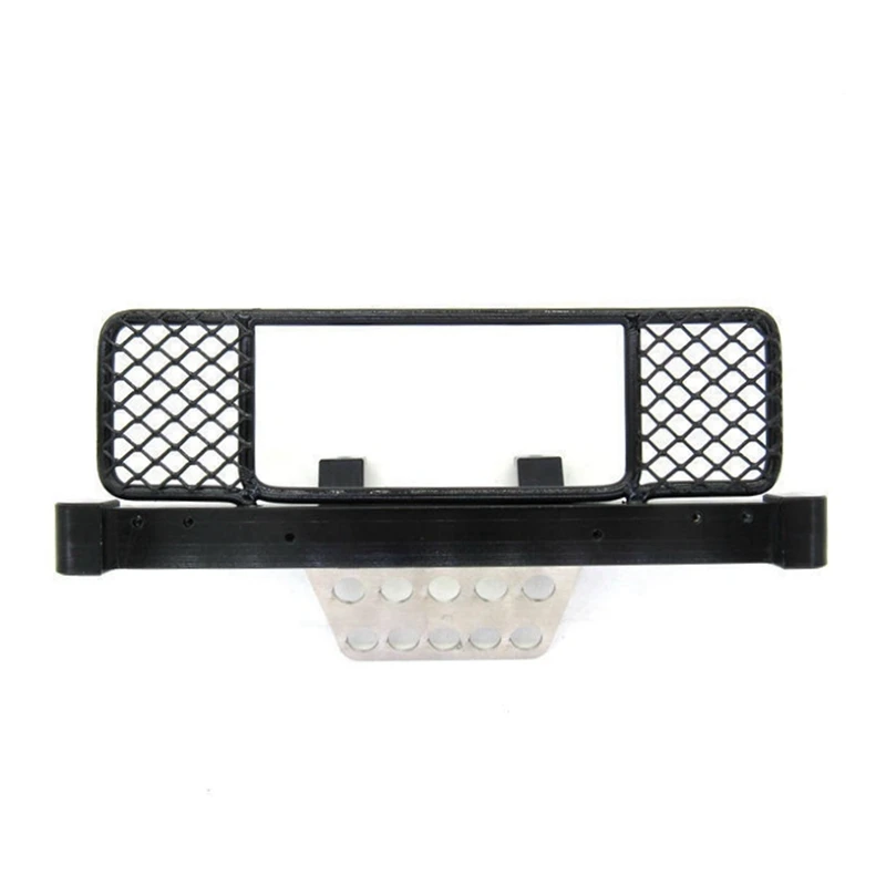 

1 Pcs Metal Front Bumper & 1 Set Metal Stereoscopic Window Mesh Protective Net
