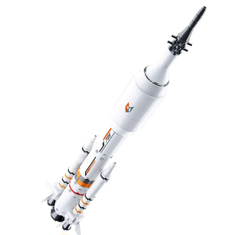 Новый SLUBAN Aeroespacial серии Universe Moonfall Rocket космическая станция наборы строительные