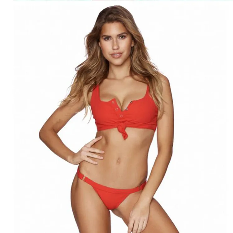 Женская пляжная одежда с низкой талией пляжный купальник принтом и пуш-ап летнее