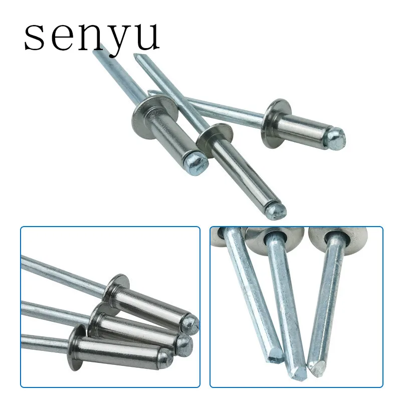 Заклепки из нержавеющей стали luhuichang M3.2 самоблокирующиеся заклепки фурнитура для
