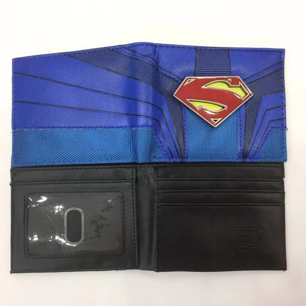 superman Новинка, кошелек с изображением Джокера хаха, цветной принт, для детей, для подростков, с рисунком, пенал, подарочная карта - Цвет: superman