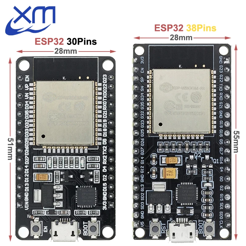 ESP32 макетная плата WiFi + Bluetooth сверхнизкой Мощность потребление двухъядерный ESP 32 32S