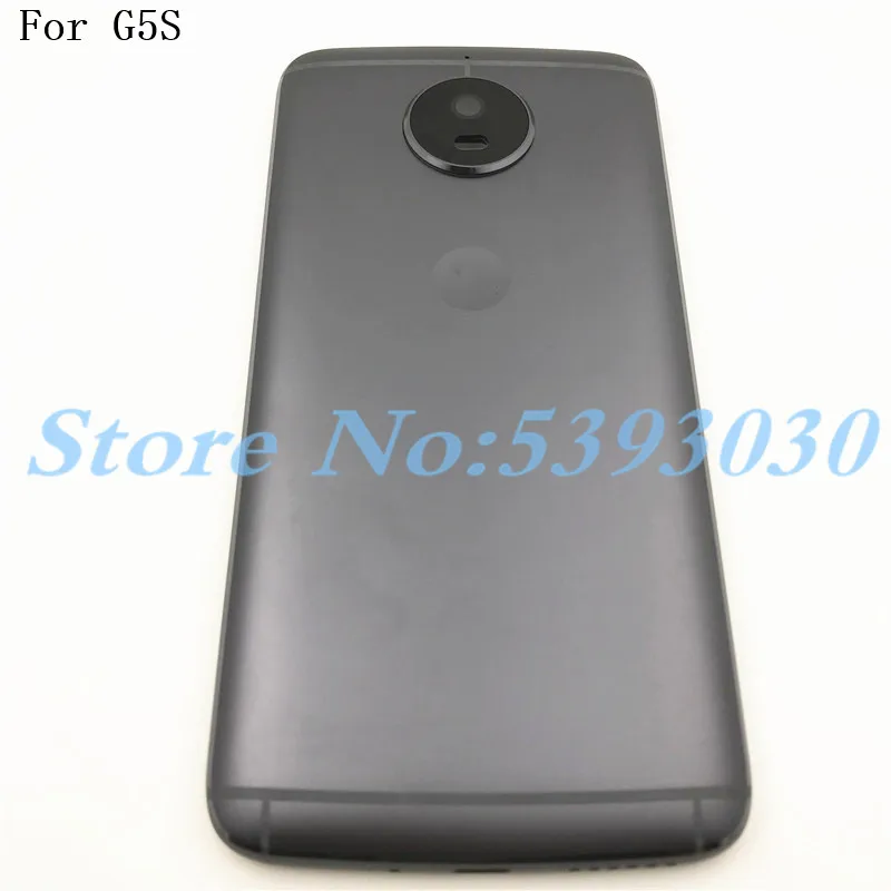 Высокое качество металла для Motorola Moto G5S XT1793 XT1794 Задняя крышка батареи с логотипом