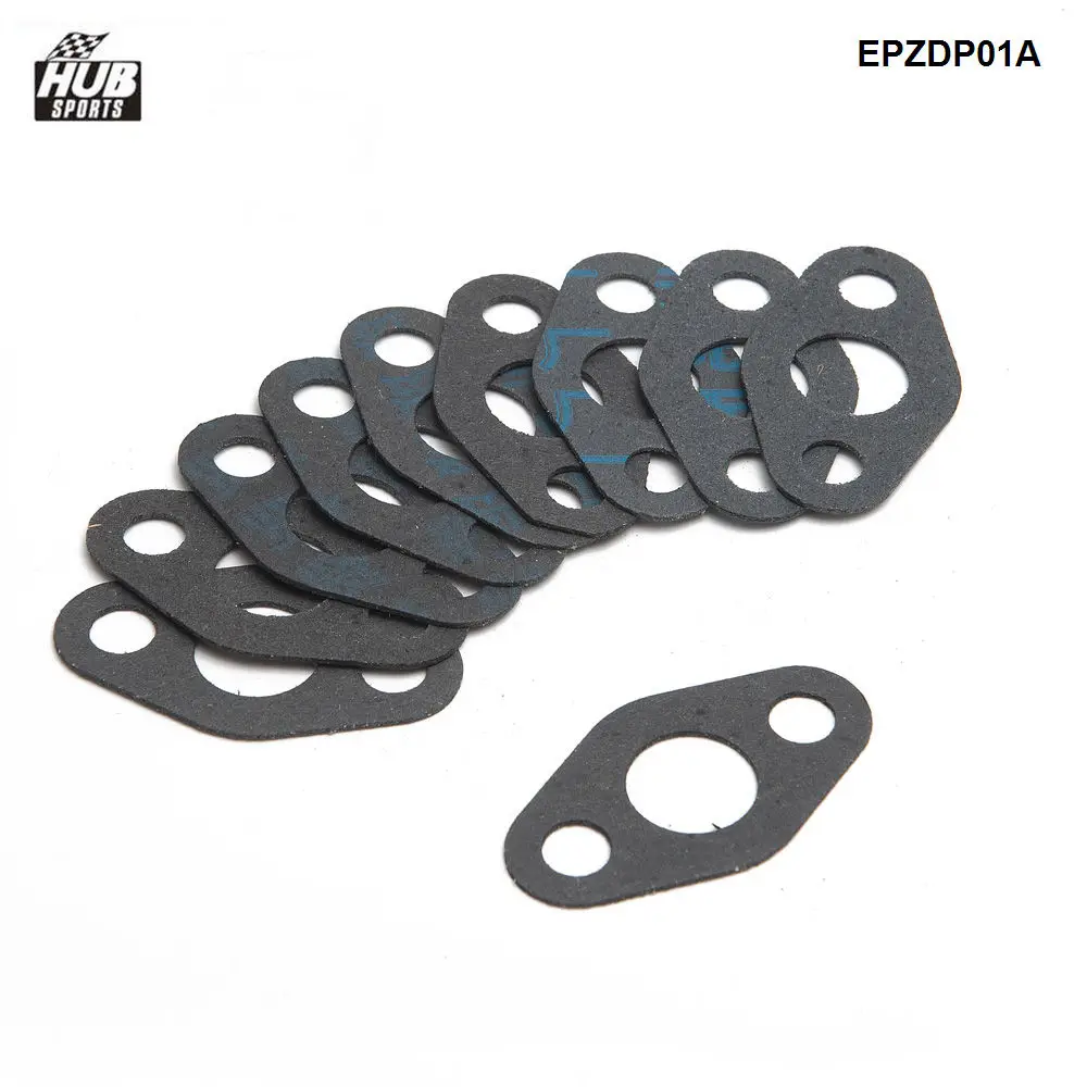 

10pcs Turbocharger Oil Drain Return Gasket For T3 / T3 T4 / T3/T4 / T04E / T04B Turbo EPZDP01A