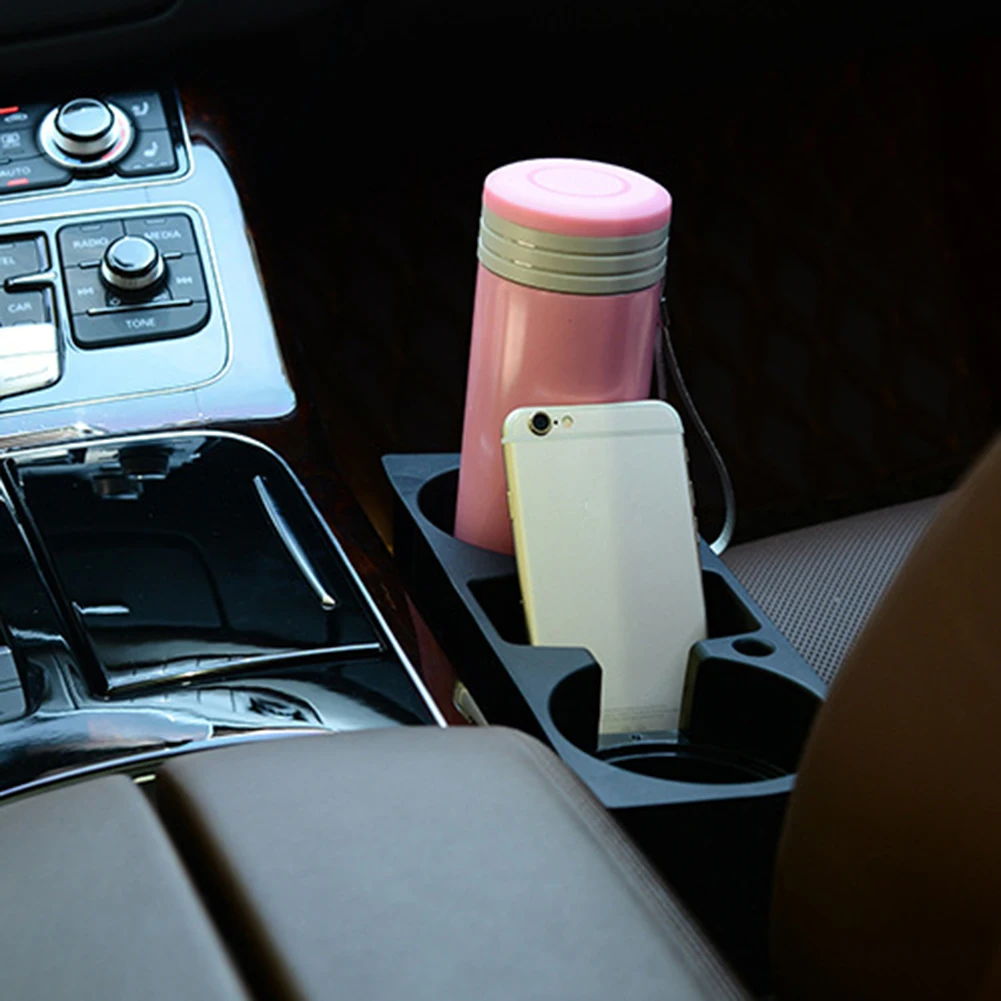 Автомобильный держатель для стакана органайзер ключей от телефона и бутылки с