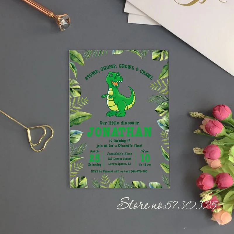 Акриловое цветочное искусственное акриловое приглашение на день рождения