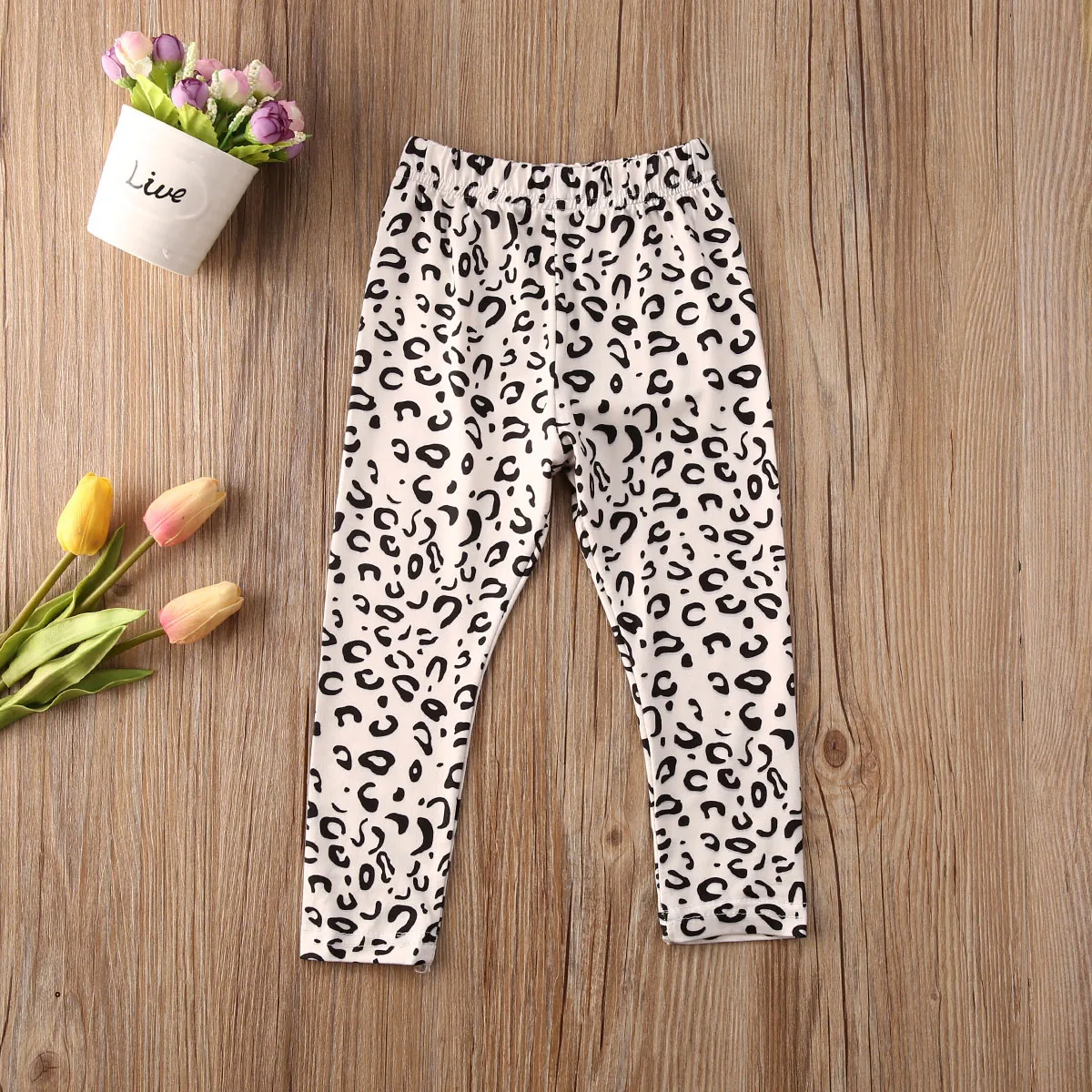 

Emmababy Newest Fashion Toddler Baby Girl Clothes Leopard Print Leggings Trousers Stretch Cotton Pants Casual Clothes Summer