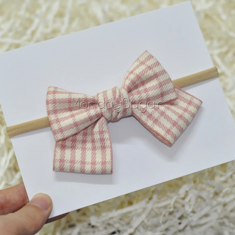 Повязка на голову детская нейлоновая с бантом 10 шт./лот | Детская одежда и обувь