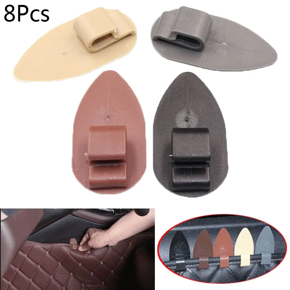

Car Floor Mats Anti-Slip Clip Auto Carpet Fixing Grips 8 Pieces Clamps Holders