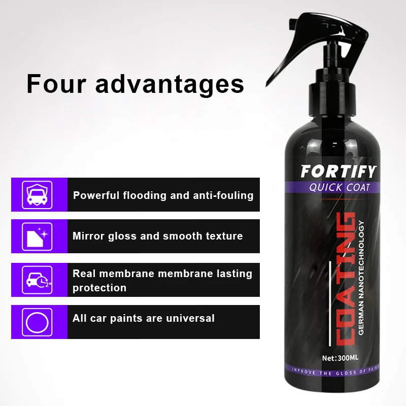 Ceramic Car Wash Fortify Quick Coat Polish and Sealer Spray for Chouches NJ88 | Автомобили и мотоциклы