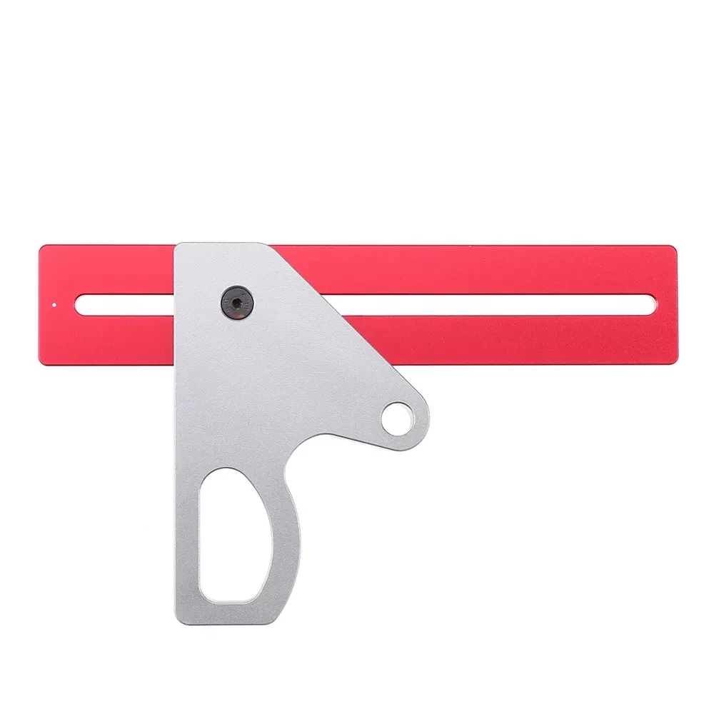 Деревообрабатывающая угловая линейка Drillpro 45/90 градусов писец измерительный